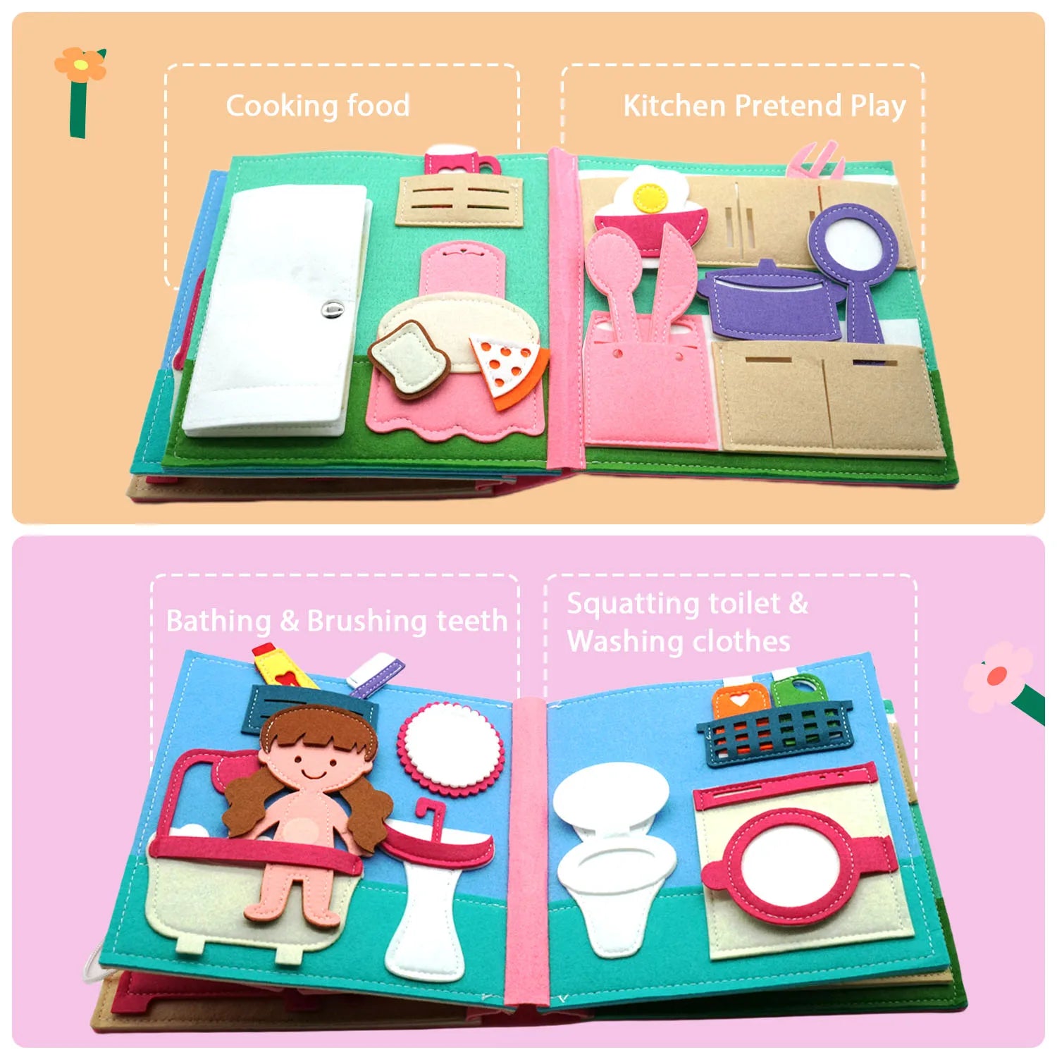 Life Skills Sensory Quiet Activity Book Set