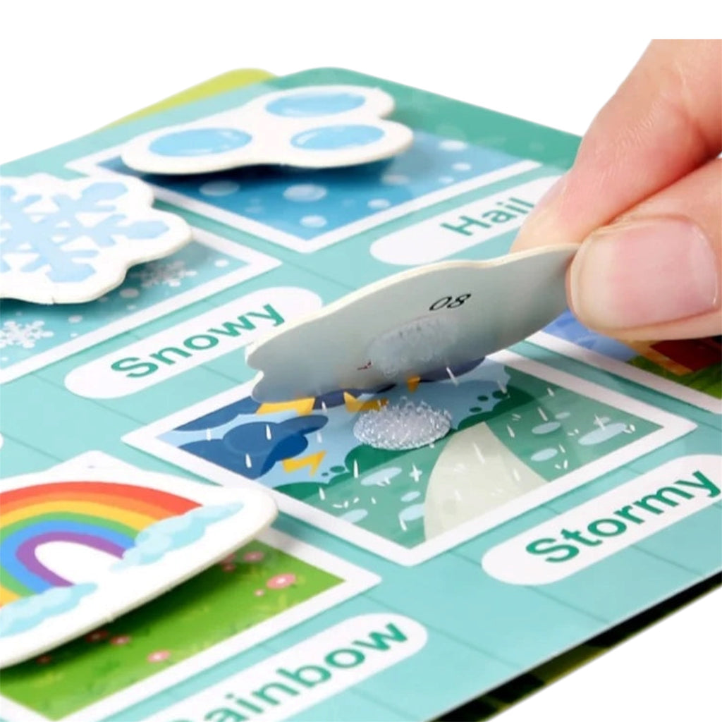 Montessori Busy Sticker & Matching Quiet Book