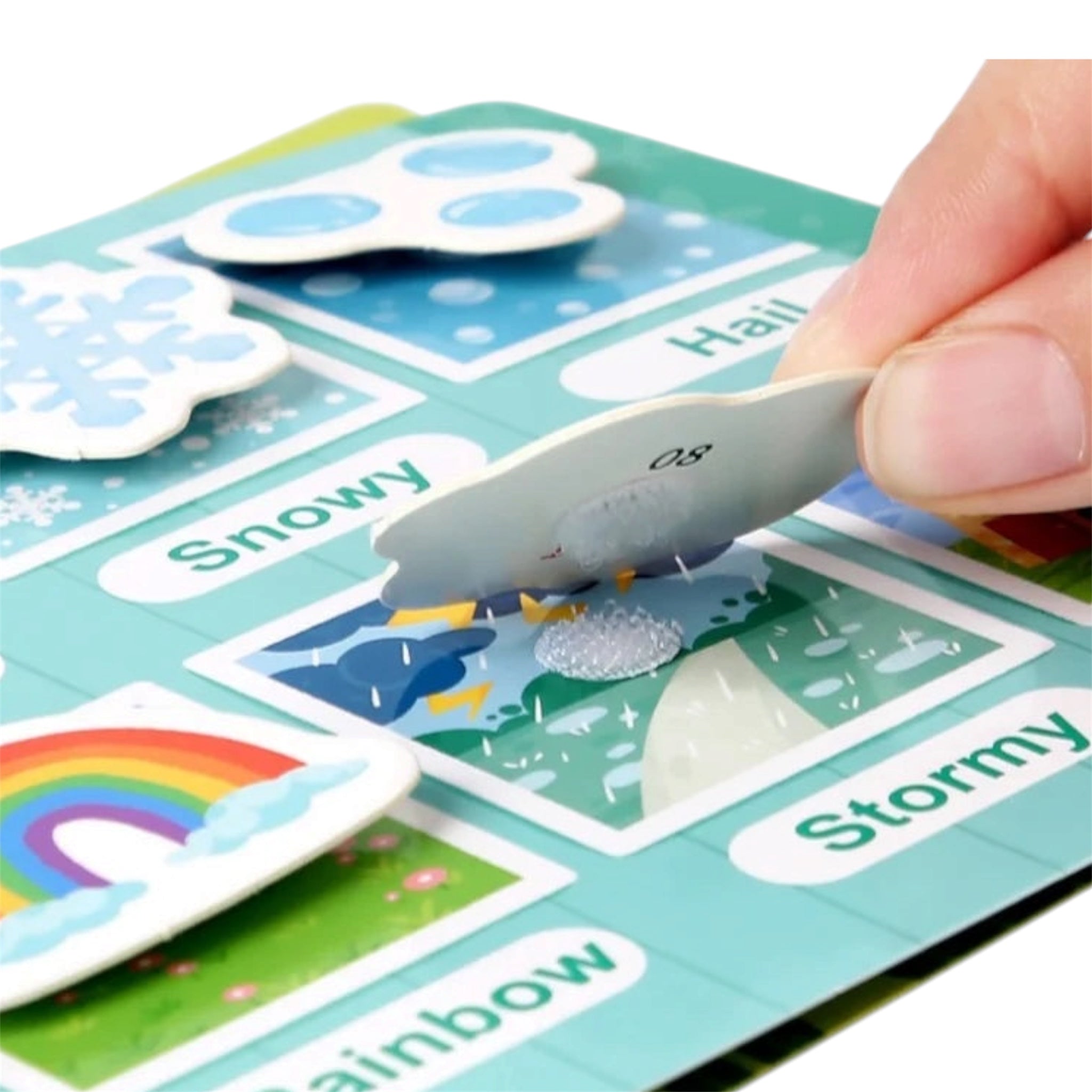 Montessori Busy Sticker & Matching Quiet Book