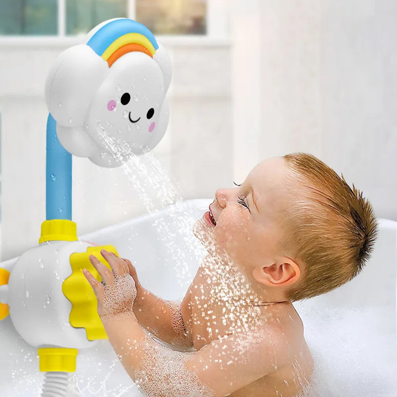 Rain & Play Cloud Faucet Water Spray Bath Toy