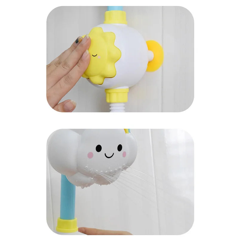 Rain & Play Cloud Faucet Water Spray Bath Toy