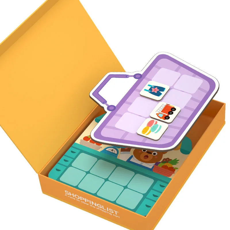 Wonder Shop Shopping List Jigsaw Parent-Child Thinking Game