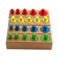 Little Rounds Montessori Cylinder Socket Sensory Puzzle Toy