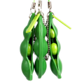 Bean Pod Stress Relief Keychain