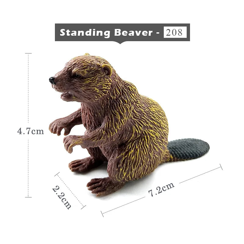 Into the Woods Woodland Animal Miniature Figure Set