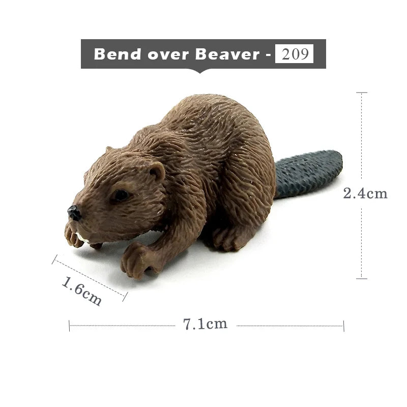Into the Woods Woodland Animal Miniature Figure Set