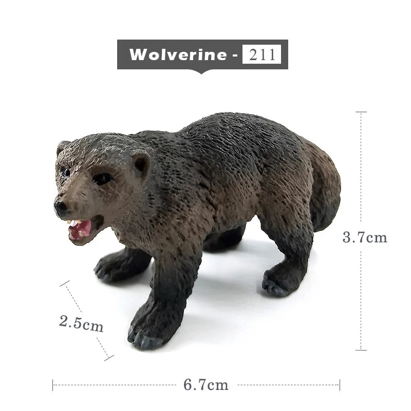 Into the Woods Woodland Animal Miniature Figure Set