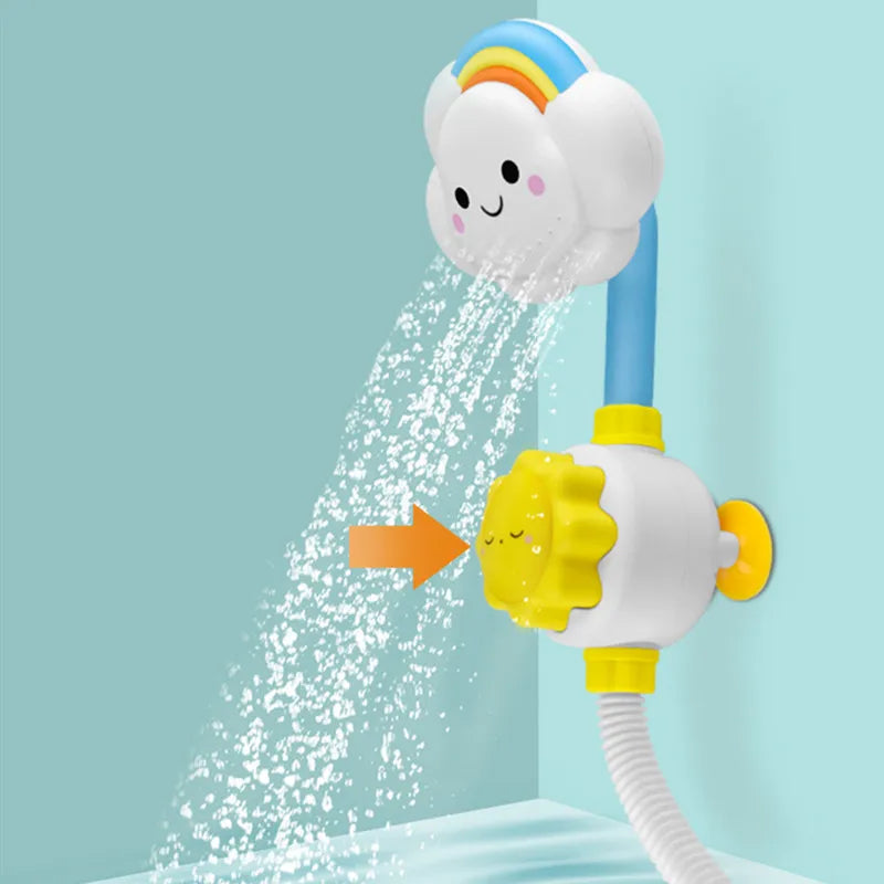 Rain & Play Cloud Faucet Water Spray Bath Toy