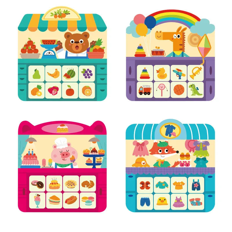 Wonder Shop Shopping List Jigsaw Parent-Child Thinking Game
