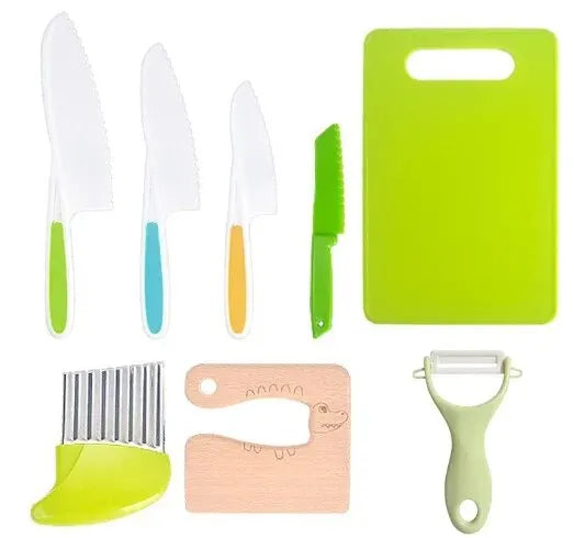 Wonder Chef Kids Plastic Cooking Kitchen Tool Set
