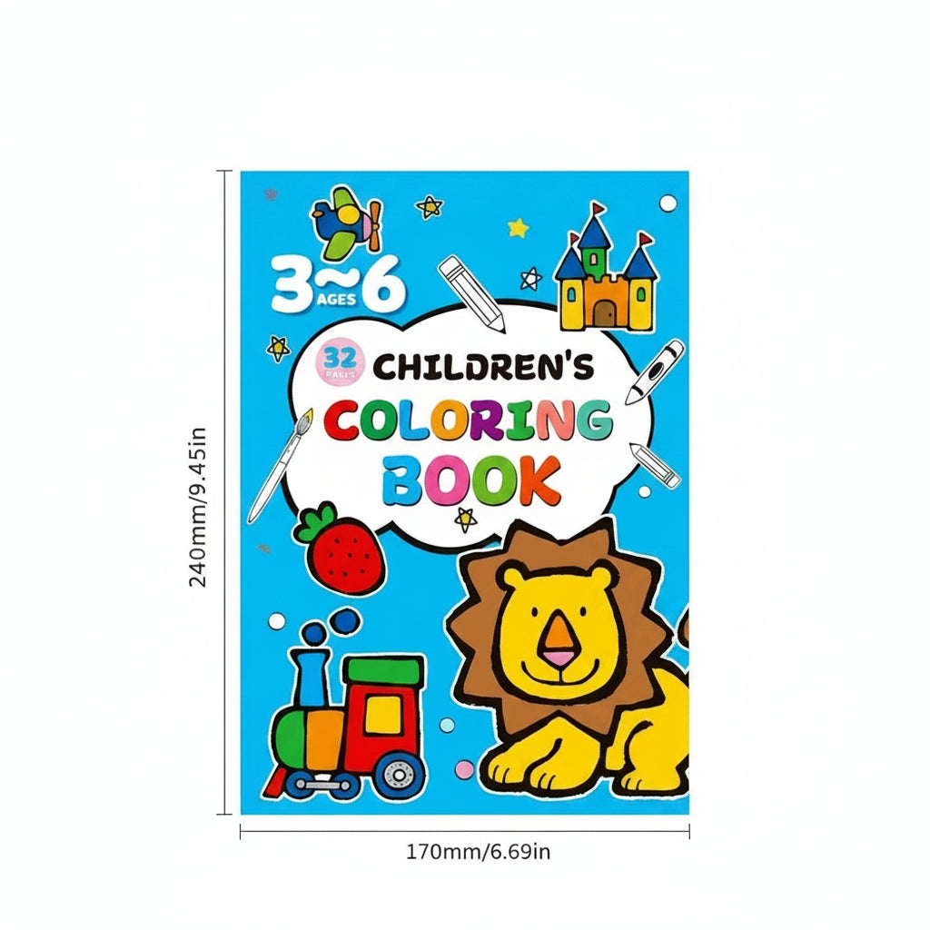 Little Artists Coloring Activity Book