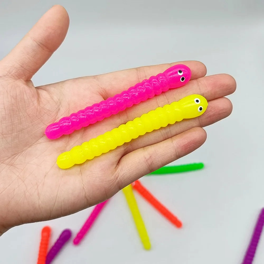 Little Crawlers Mini Colorful Soft Caterpillar Classroom Prize Set