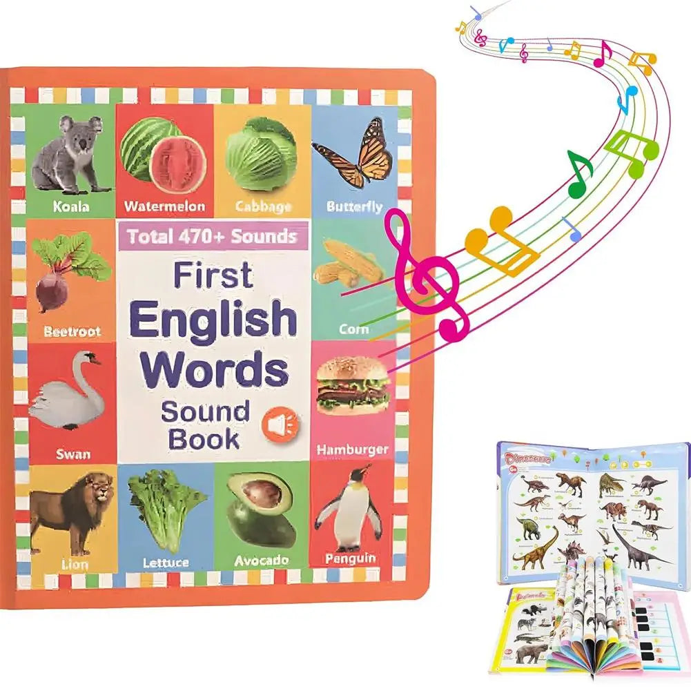Point & Hear Natural English Vocabulary Reading Sound Book Set