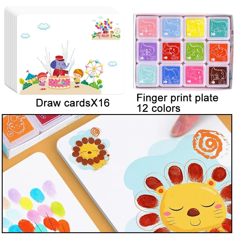 Montessori Finger Doodle Creative Set