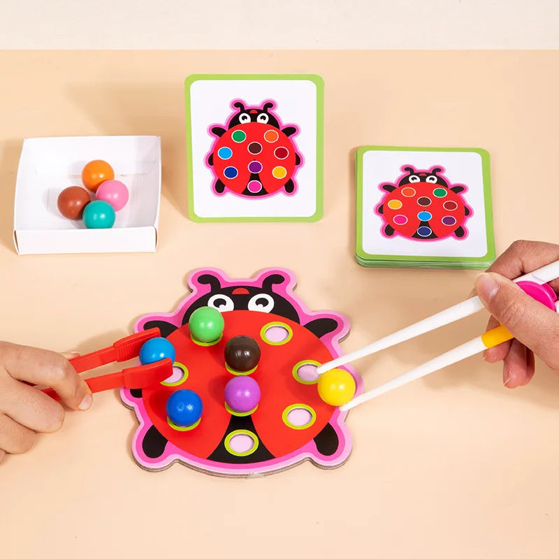 Color Classification Bead Match Logic Game