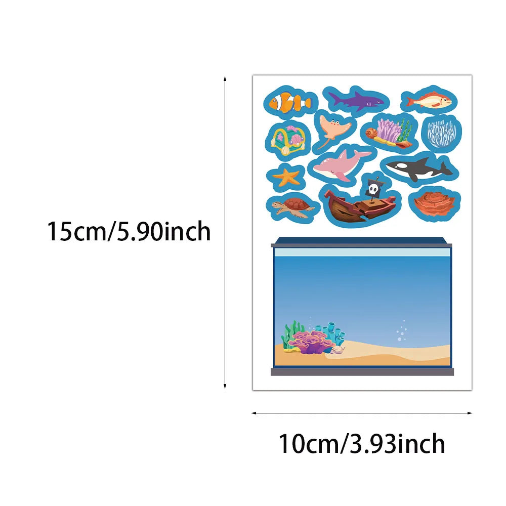 Wonder Tank DIY Fish Tank Puzzle Sticker Set