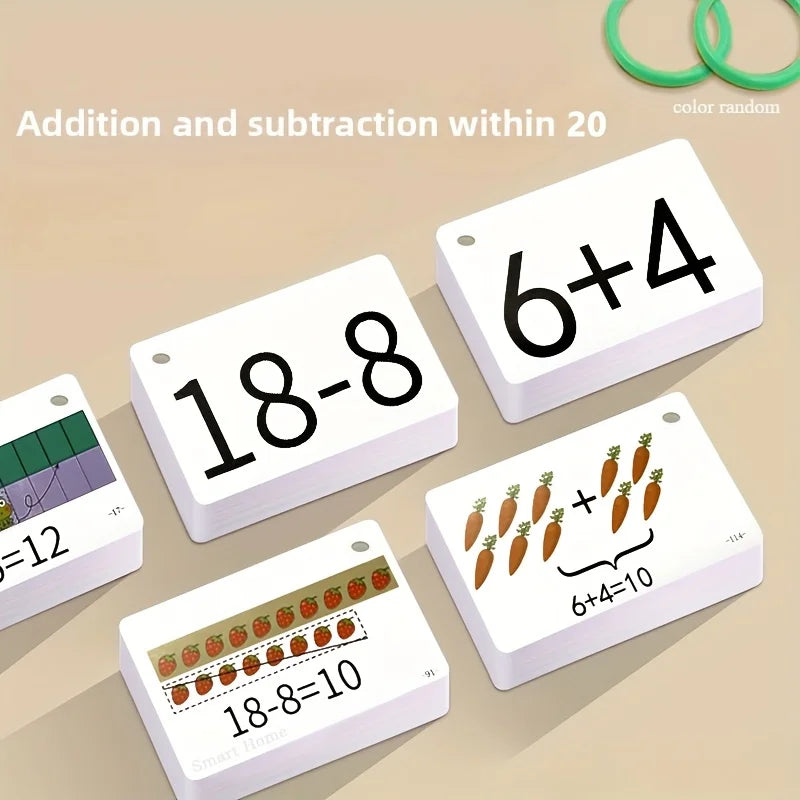 Count Mental Arithmetic Addition & Subtraction Card Set