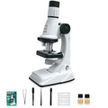 Wonder Scope Kids LED Microscope Kit 200x 600x 1200x STEM Set