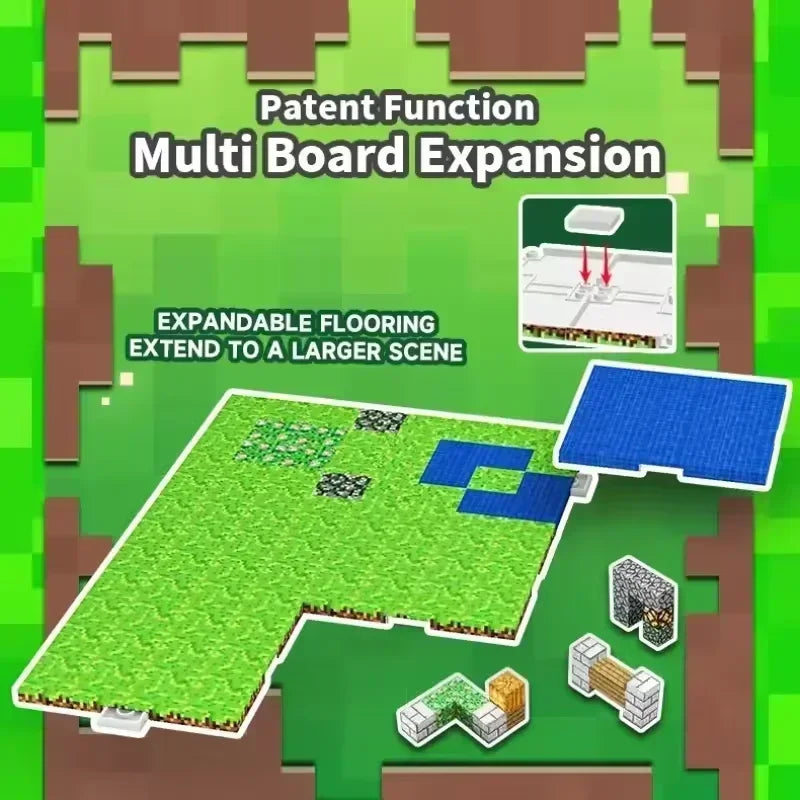 Little Architect Magnetic Baseplate Builder Set