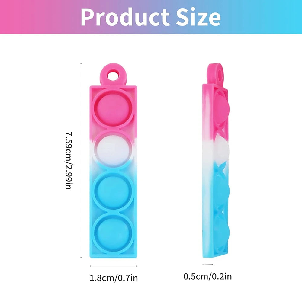 Mini Pop Bubble Keychain Sensory Classroom Prize Pack