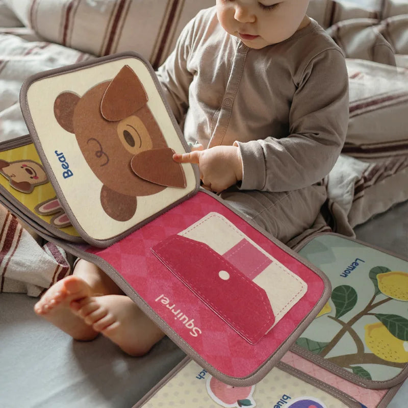 Wonder Pages Montessori Animal Cognitive Busy Book Set