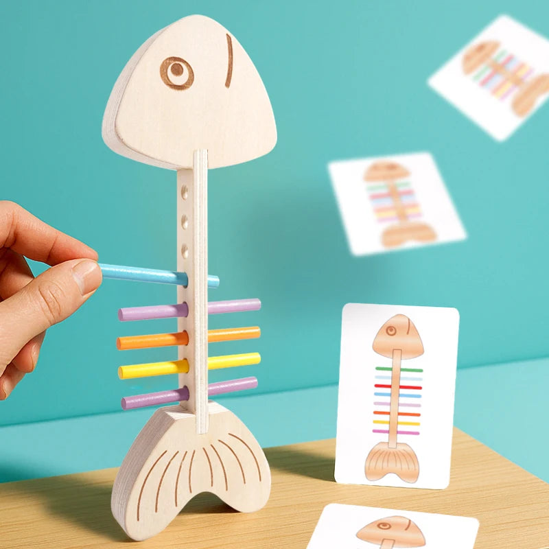 Wonder Balance Montessori Color Match Stick Game