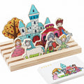 Wooden Logical Shape Matching 3D Puzzle Board