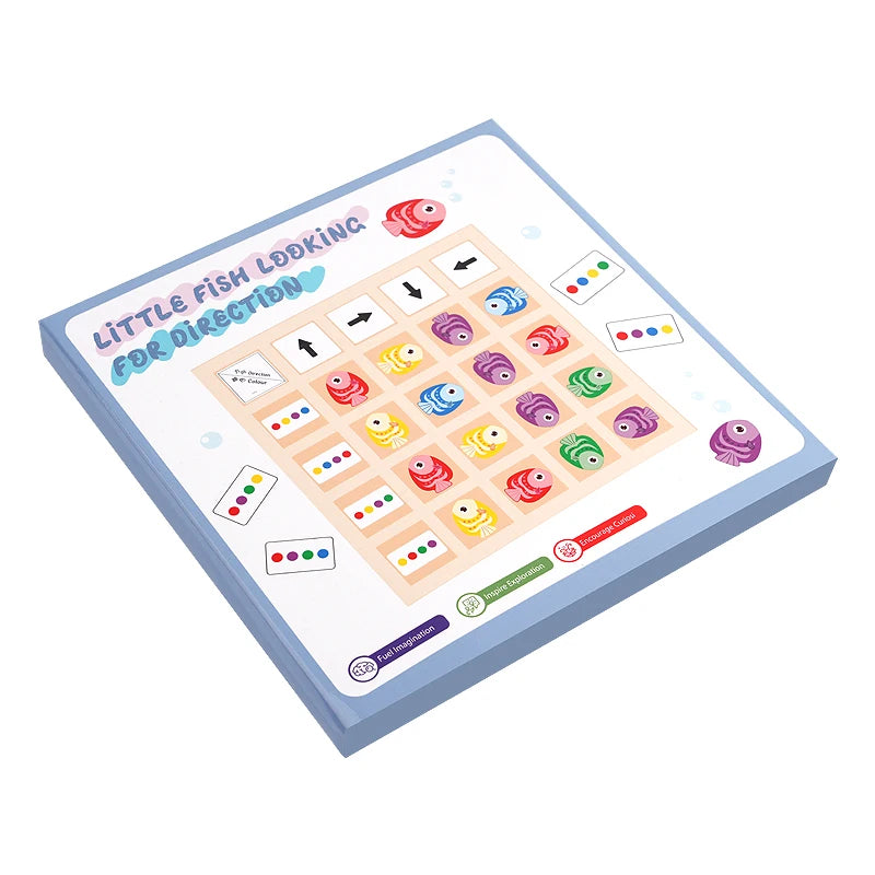 Direction & Color Cognition Wooden Board Game