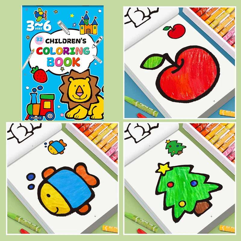 Little Artists Coloring Activity Book