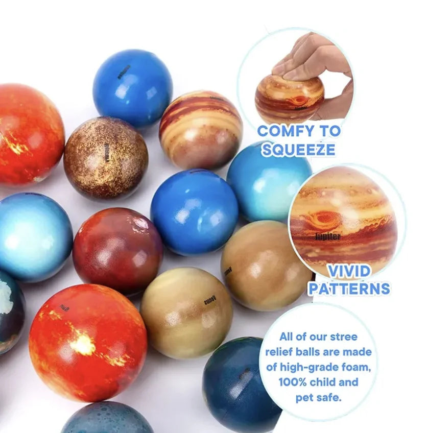 Solar System Planet Squishy Stress Ball