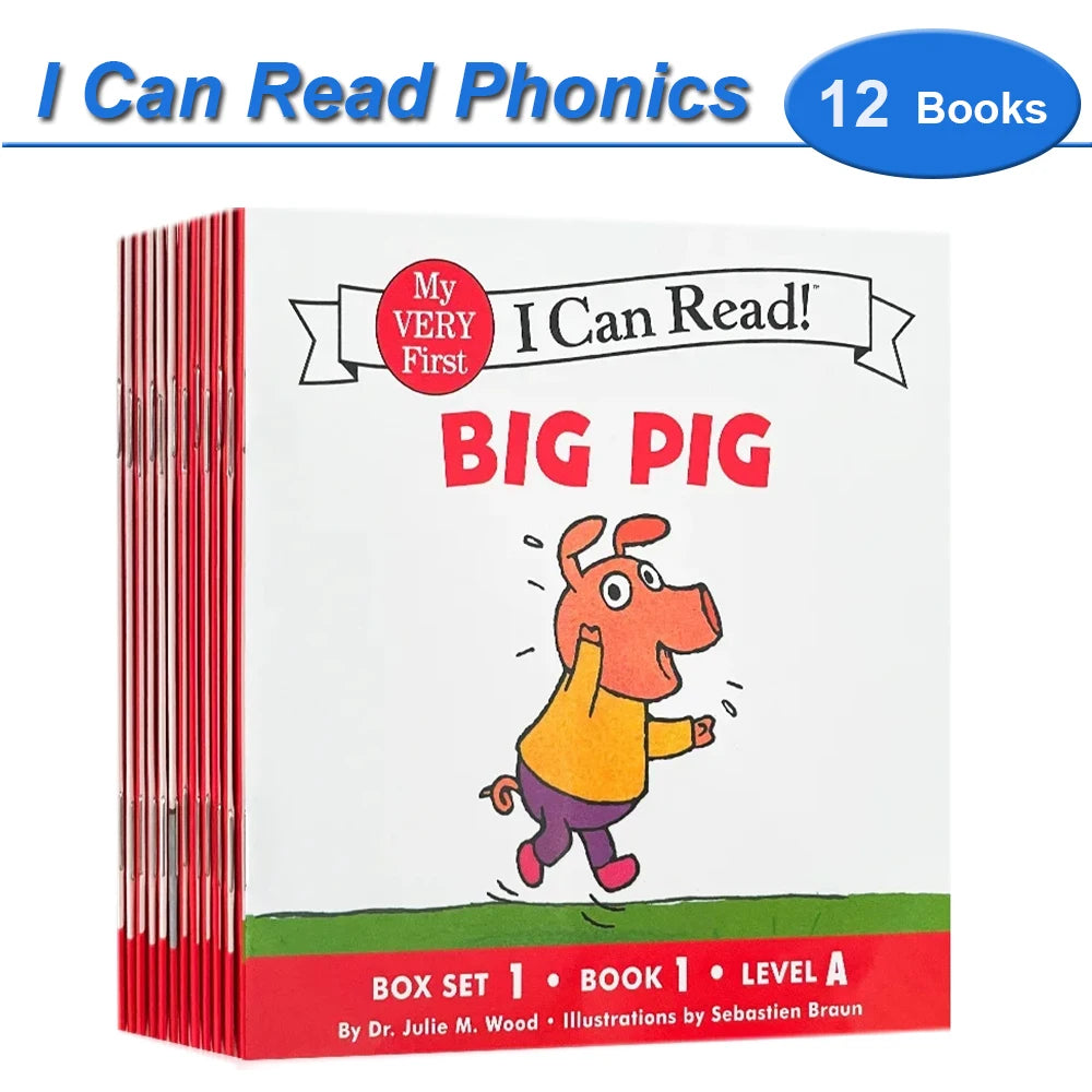 I Can Read Phonics 12 Books/Set