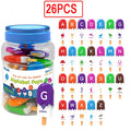 Ice Cream Number Matching Color Cognitive Learning Game Set