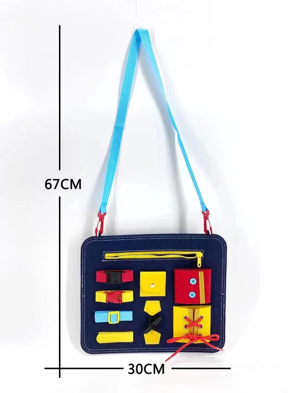 Travel Montessori Busy Board Fine Motor Skill Toy