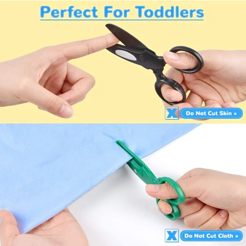 Safe & Snip Training Safety Scissors Set