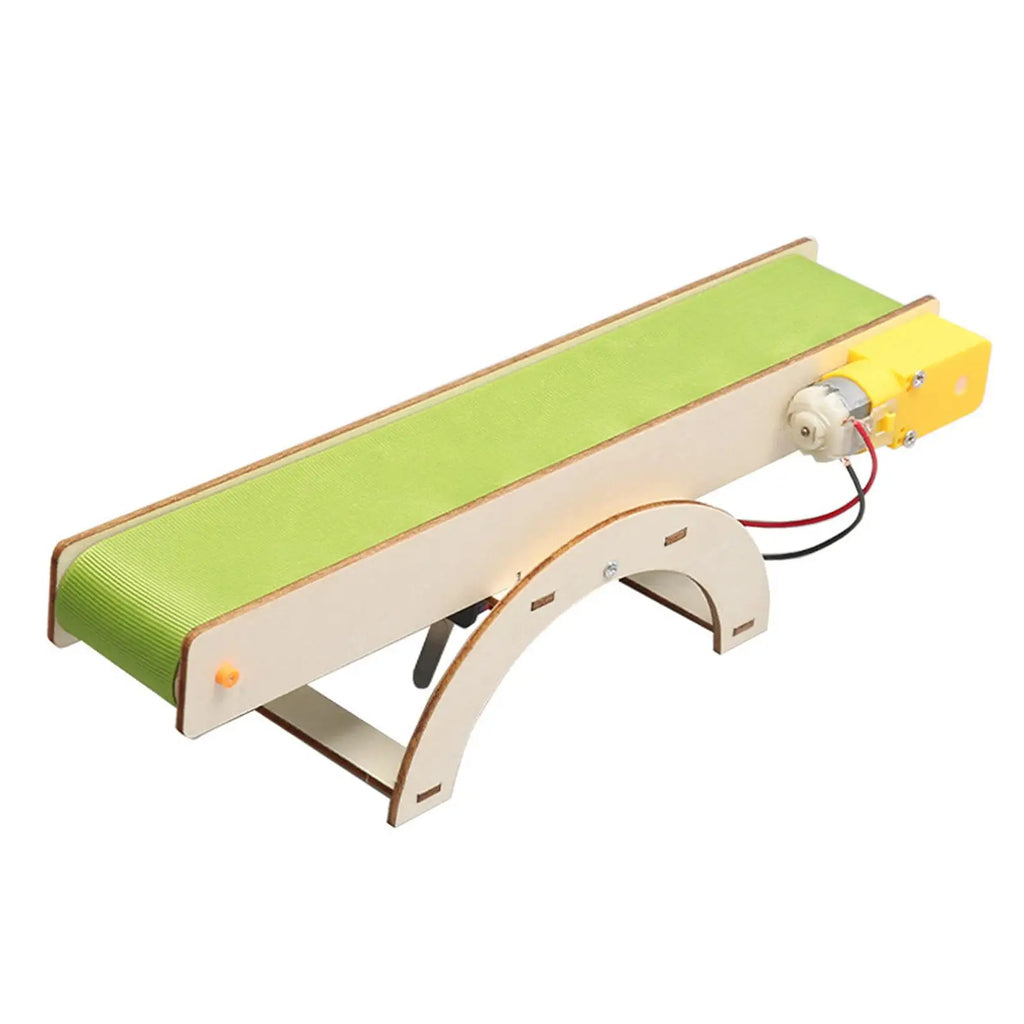 Wonder Build Wooden Conveyor Belt STEM Kit