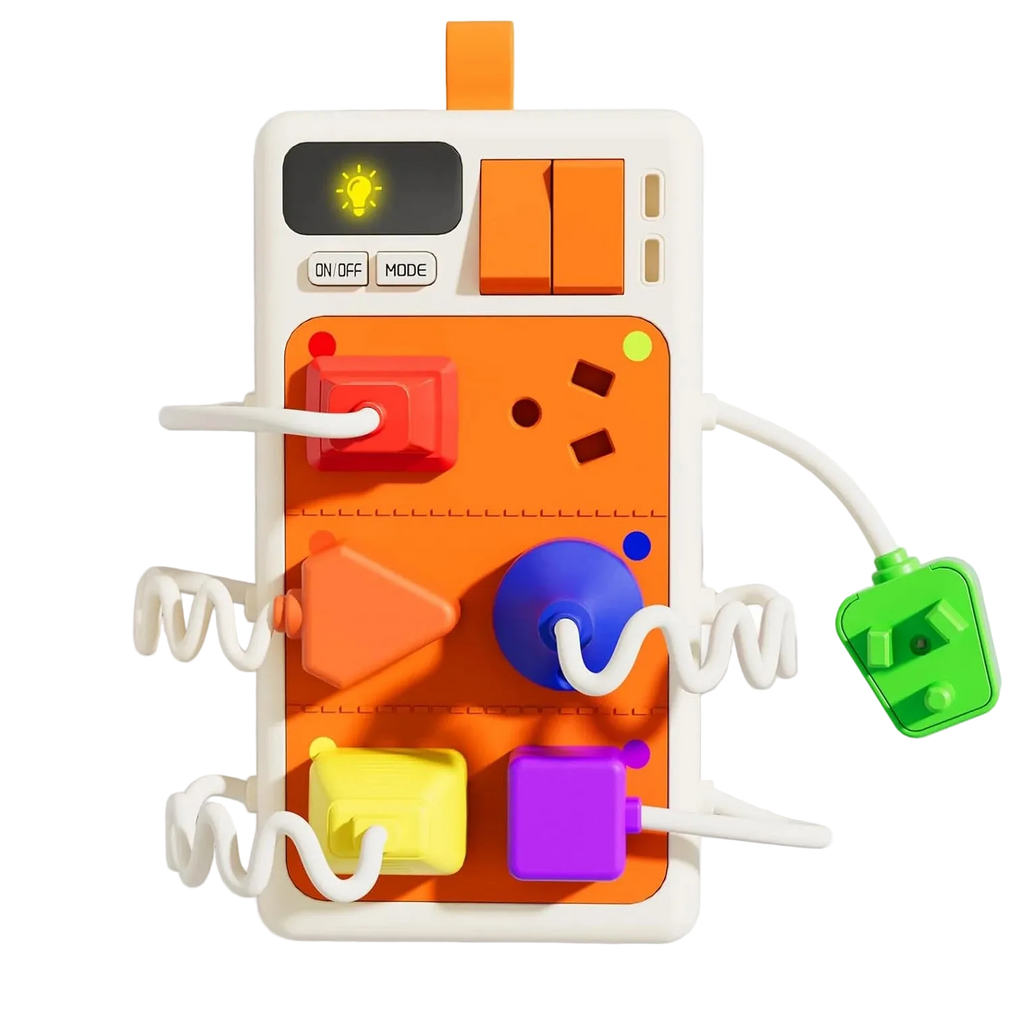 Montessori Sensory Outlet Plug Busy Board Toy