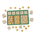 Wonder Count Wooden Number Blocks & Animals Math Board