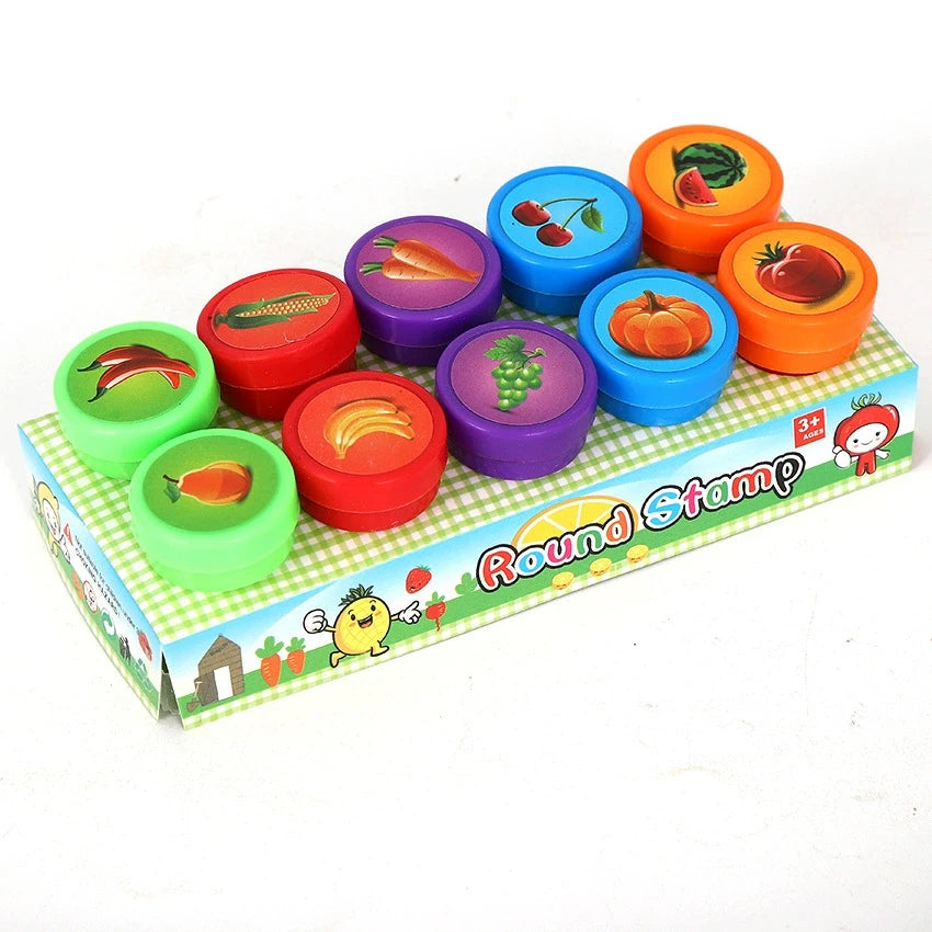 Stamp & Create 10pc Assorted Stamp Set