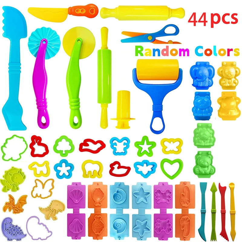 Little Sculptors Basic Clay Dough Modeling Tool Kit Set