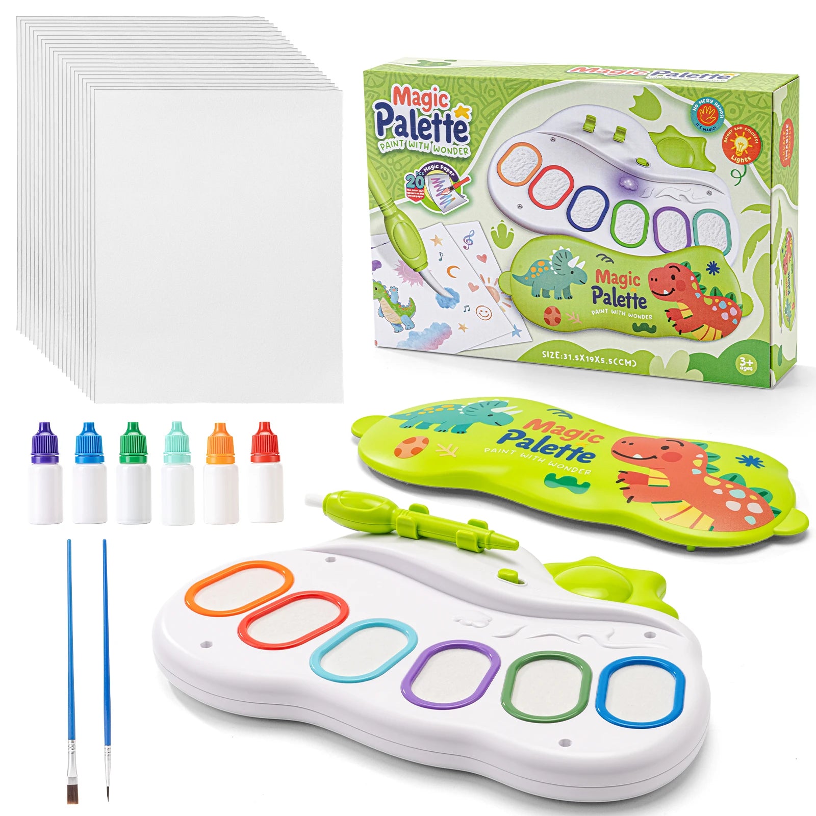 Paint & Play Mess Free Magic Paint Palette Safe Graffiti Set