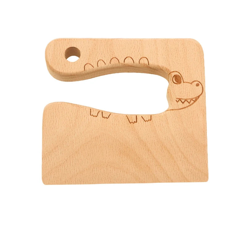 Wooden Montessori Kitchen Cutting Toy