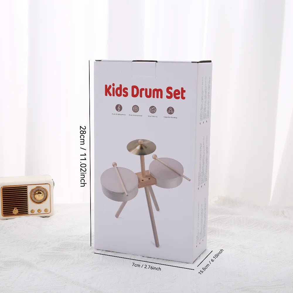 Kids Drum Set Musical Percussion Toy
