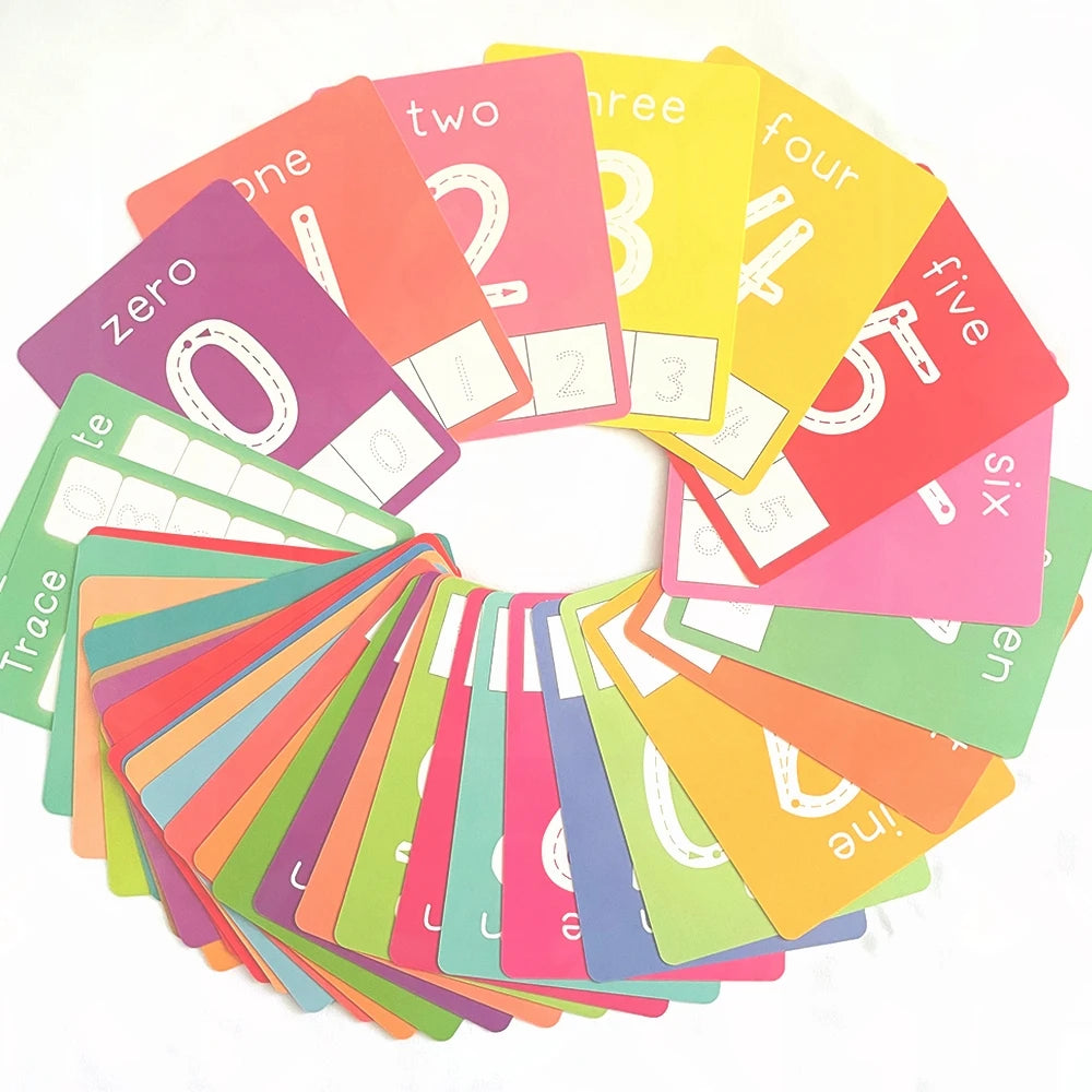 Number & Letter Cognition Flashcard Set