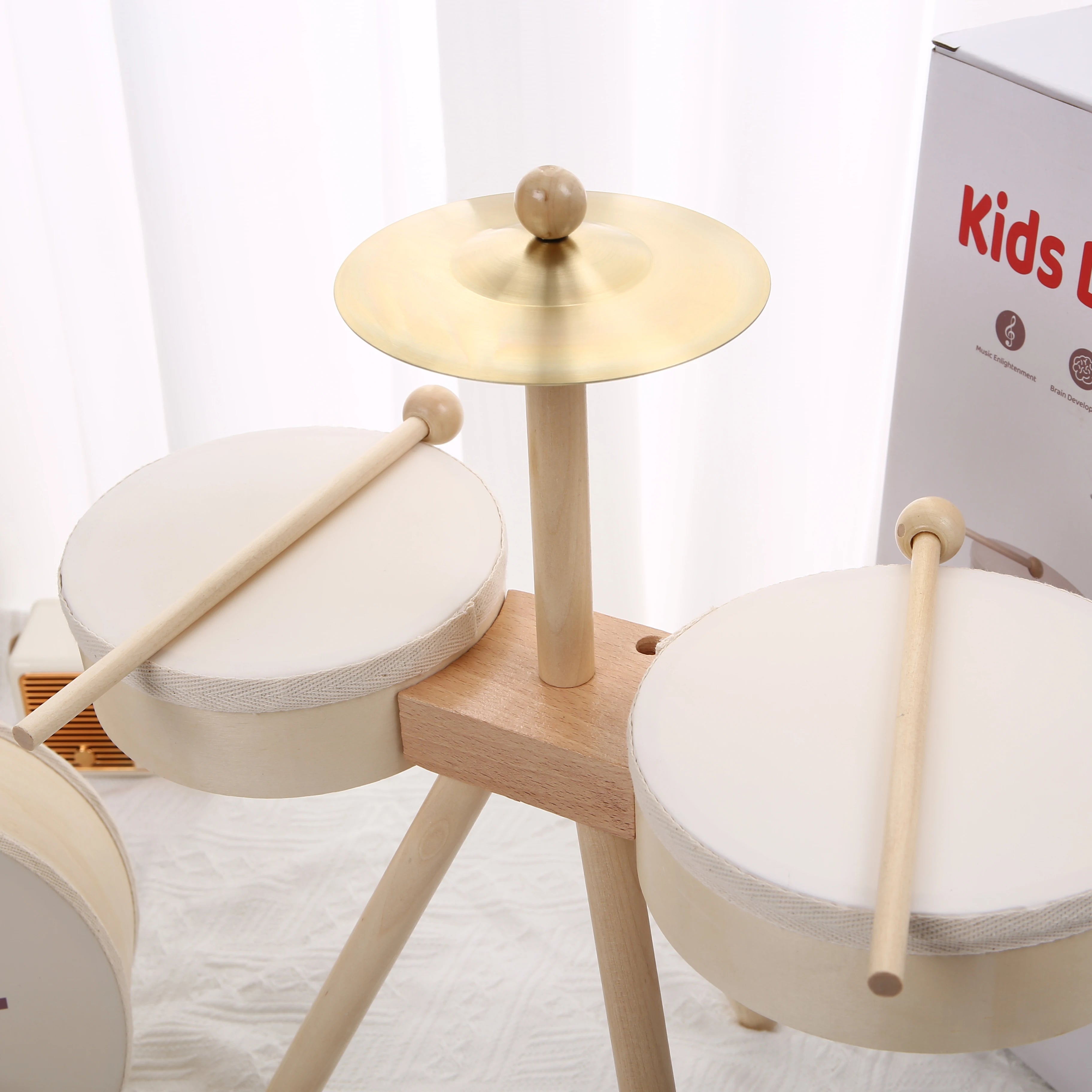 Kids Drum Set Musical Percussion Toy
