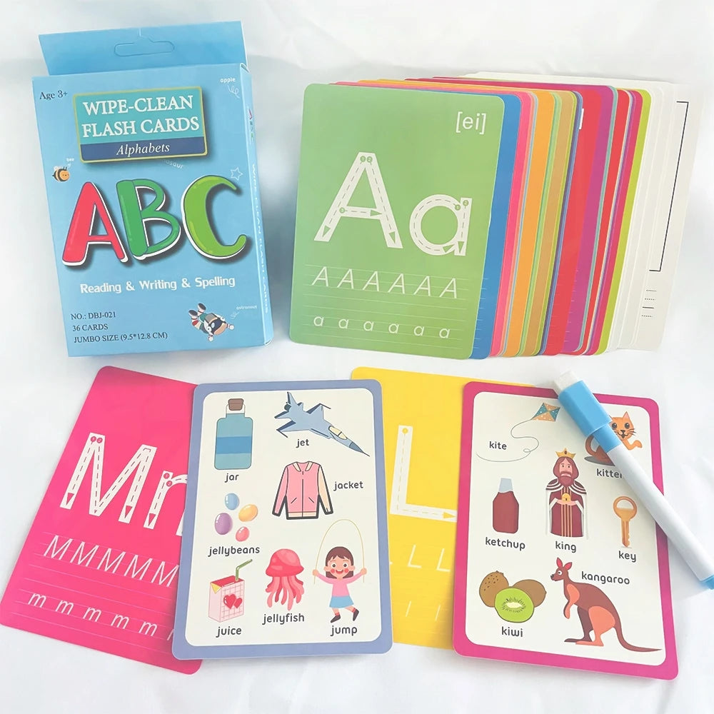Number & Letter Cognition Flashcard Set
