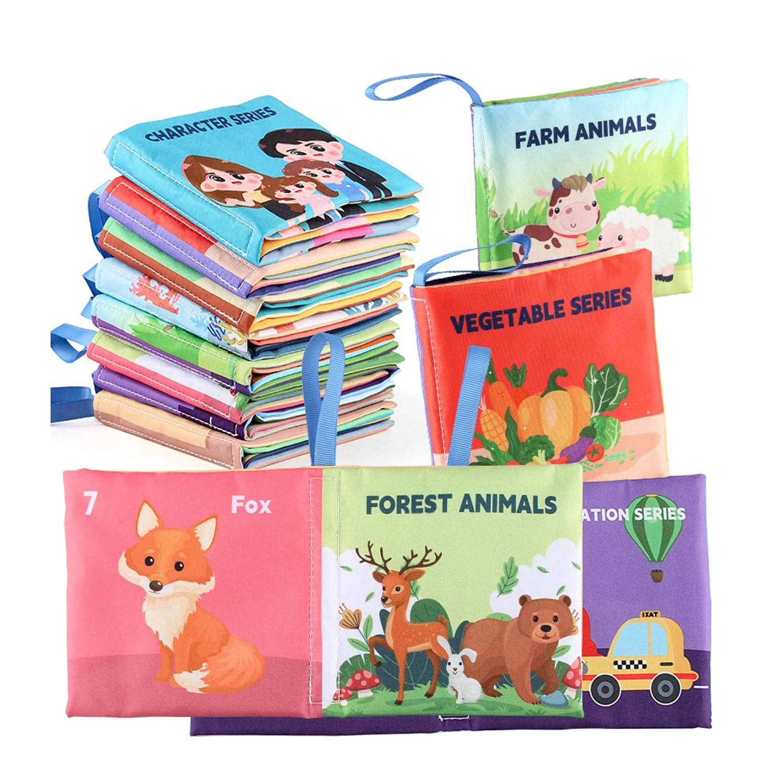 Feel & Discover Montessori Sensory Cloth Book
