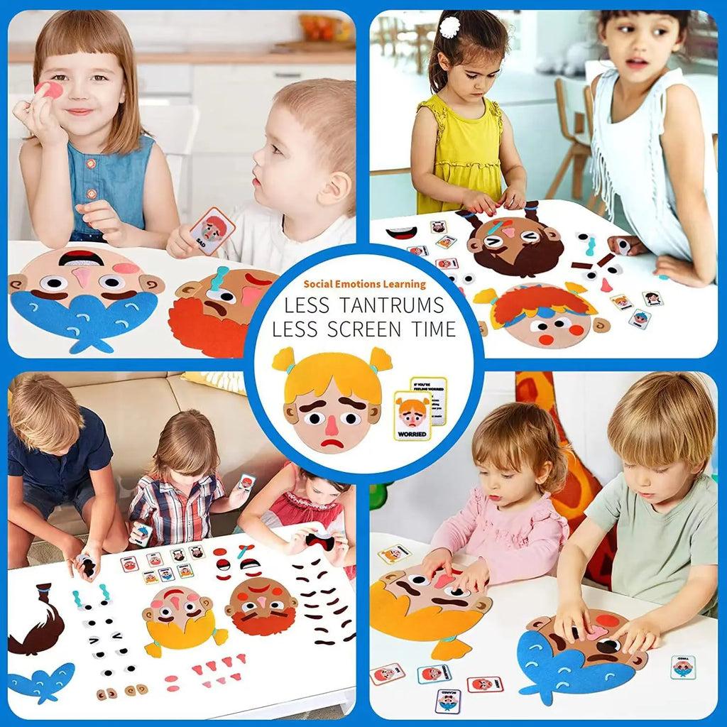 Emotion Card Busy Board Social Learning Set