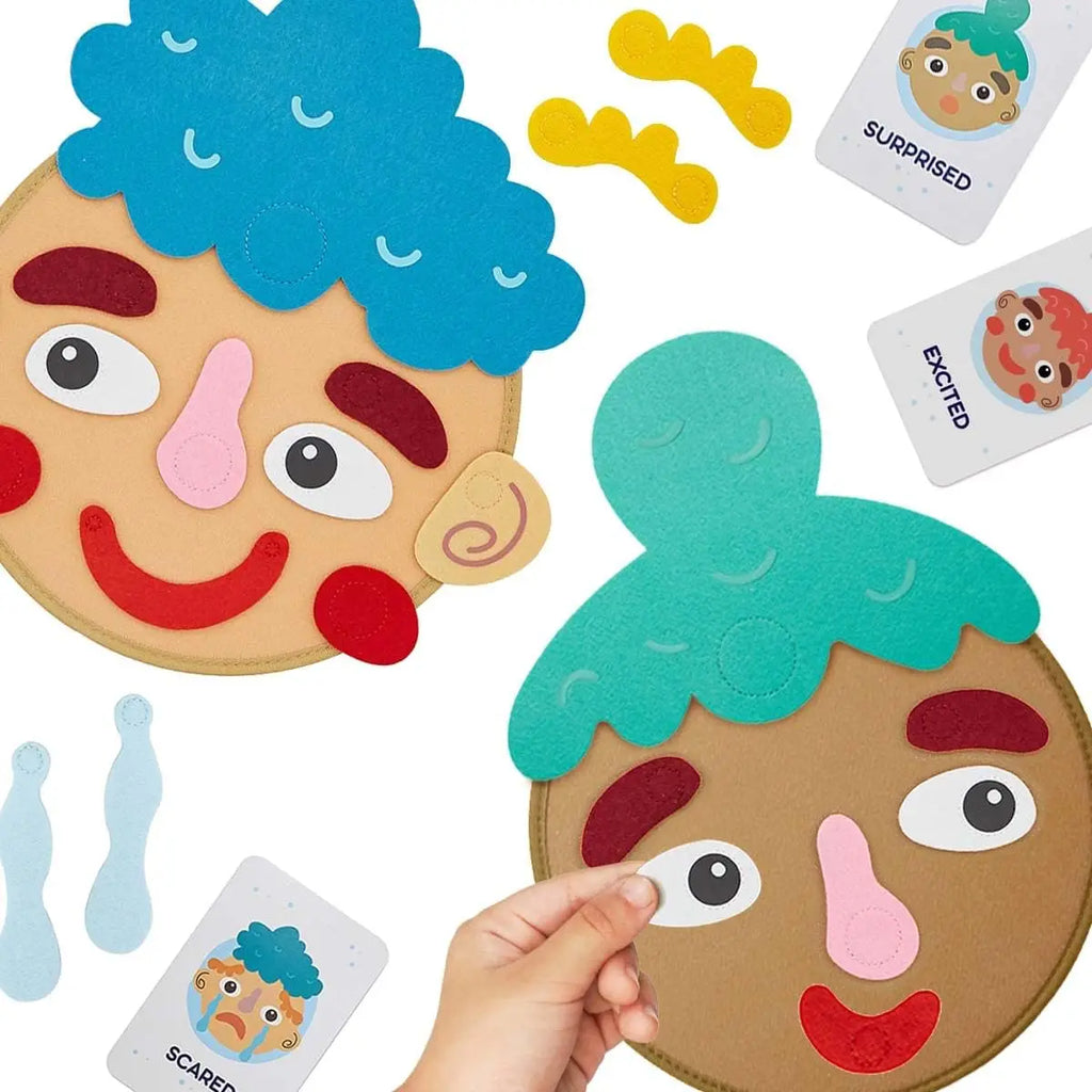 Emotion Card Busy Board Social Learning Set