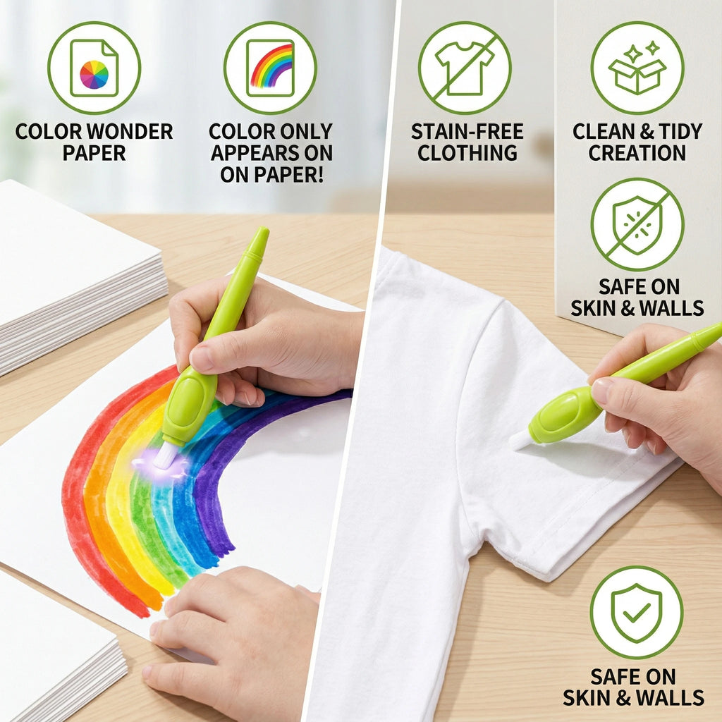 Paint & Play Mess Free Magic Paint Palette Safe Graffiti Set