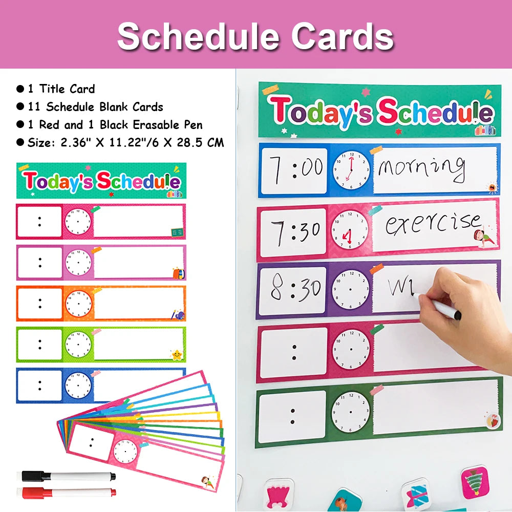 Daily Routine Visual Schedule Classroom Card Set